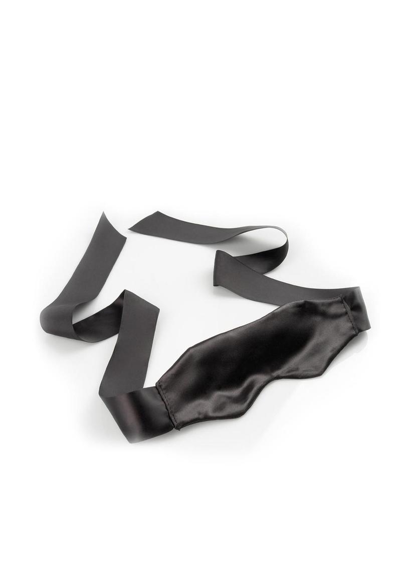 Sportsheets Satin Black Blindfold