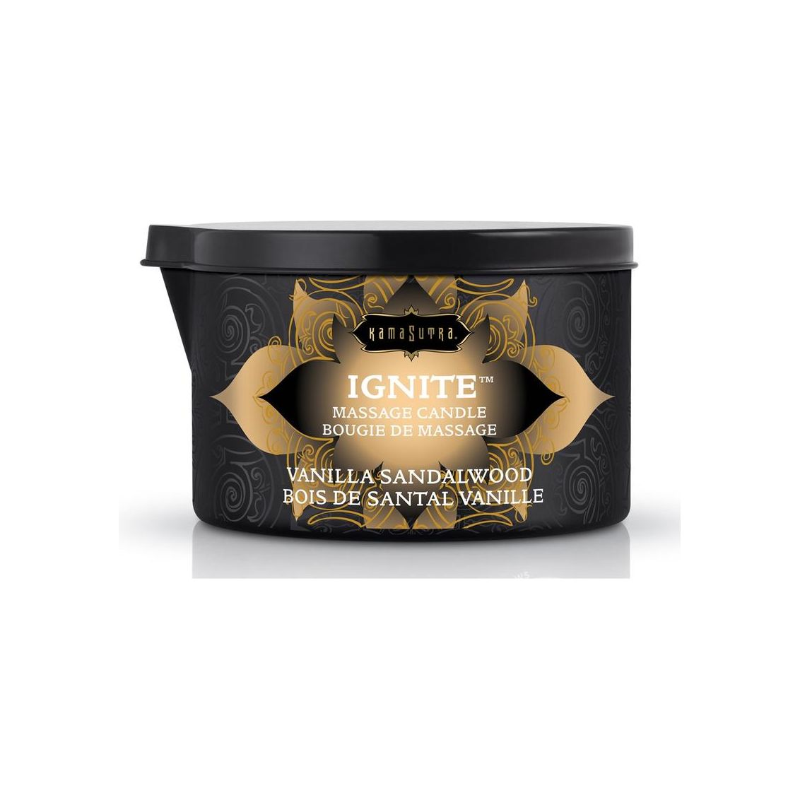 Kama Sutra Ignite Massage Candle - Vanilla Sandalwood – Lady Konfidential