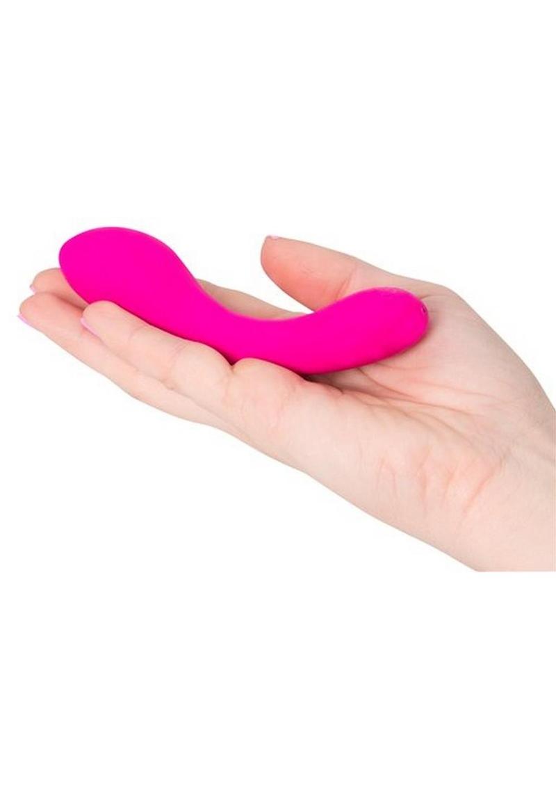 Swan Mini Swan Wand Rechargeable Silicone Vibrator - Pink