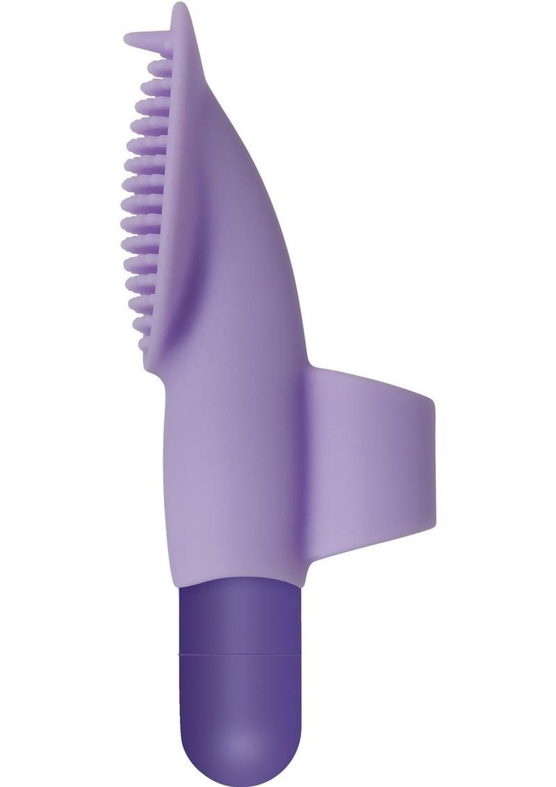 Fingerific Rechargeable Silicone Finger Vibrator - Purple