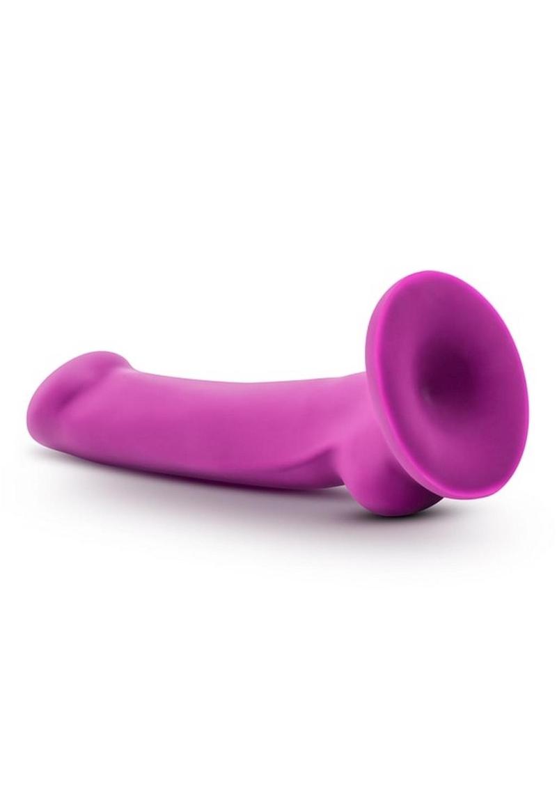 Avant D9 Ergo Mini Silicone Dildo with Suction Cup 6.5in - Violet