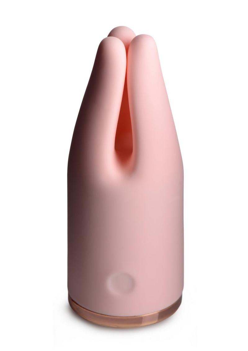 Inmi Vibrassage Twirl Vibrating Clit Teaser - Pink