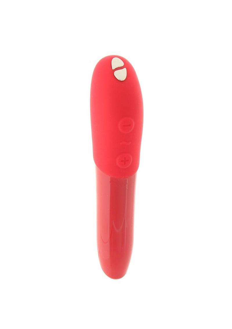 We-Vibe Tango X Rechargeable Clitoral Mini Bullet Vibrator - Cherry Red