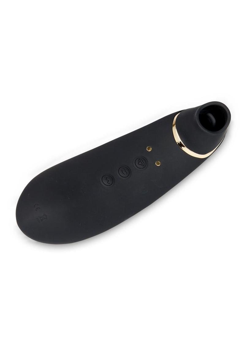 Nu Sensuelle Trinitii Triple Action Suction Flickering Tongue 18k - Gold/Black