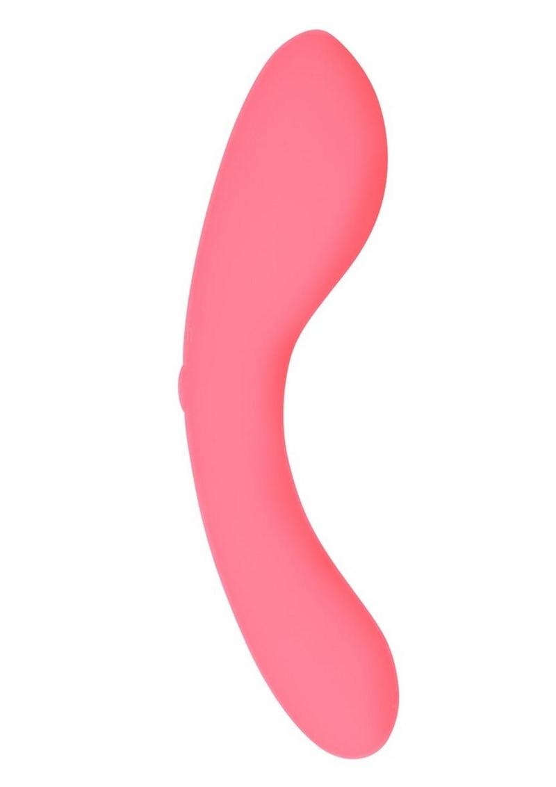 Swan Mini Swan Wand Rechargeable Silicone Vibrator - Pink