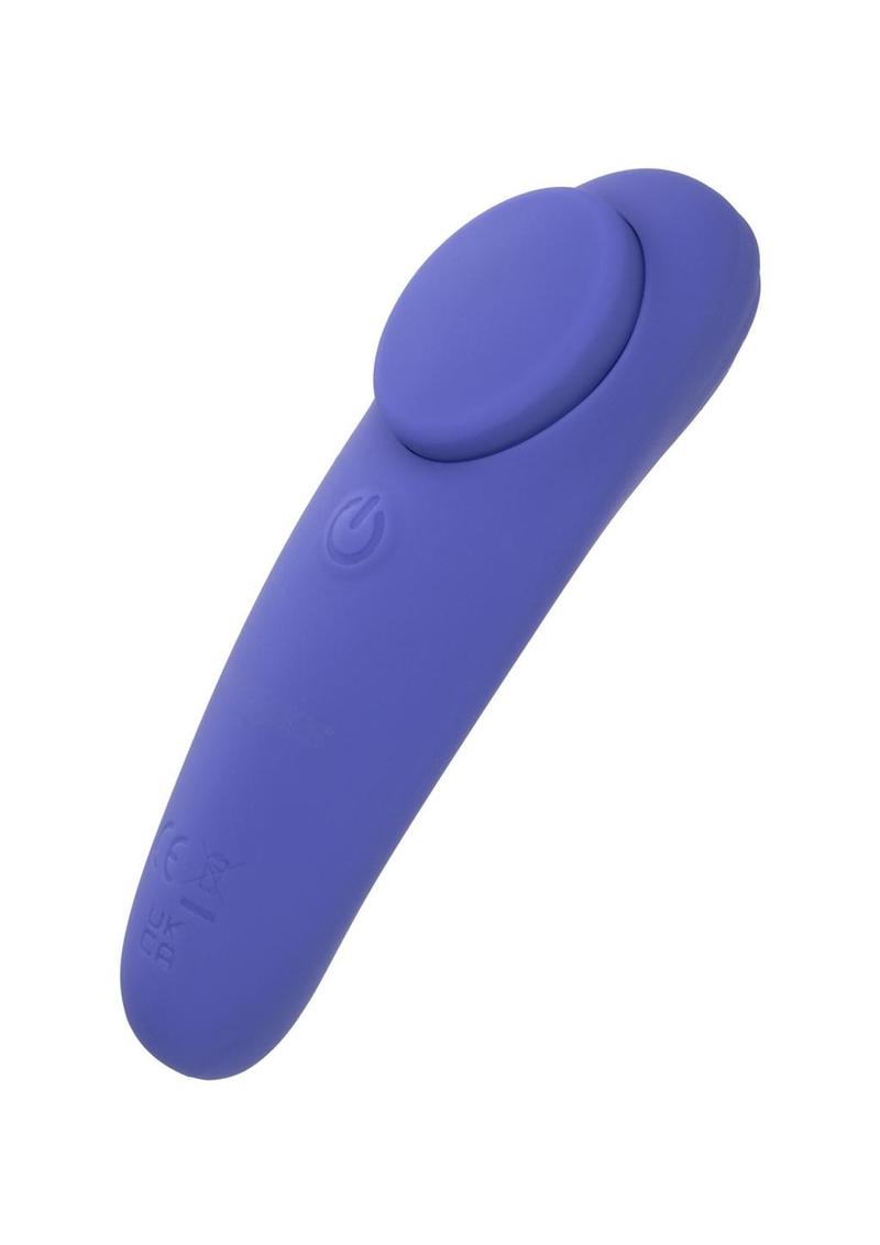 CalExotics Connect Panty Teaser Rechargeable Silicone App Compatible Vibrator with Remote - Purple