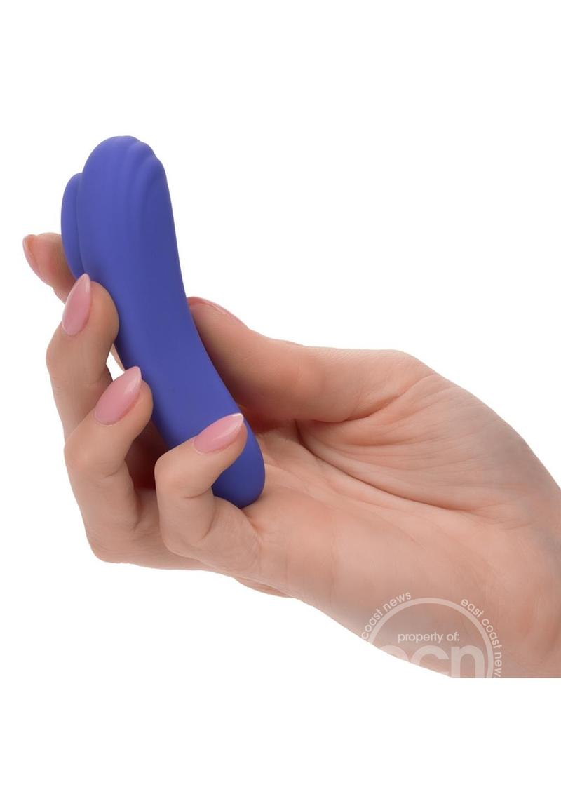 CalExotics Connect Panty Teaser Rechargeable Silicone App Compatible Vibrator with Remote - Purple