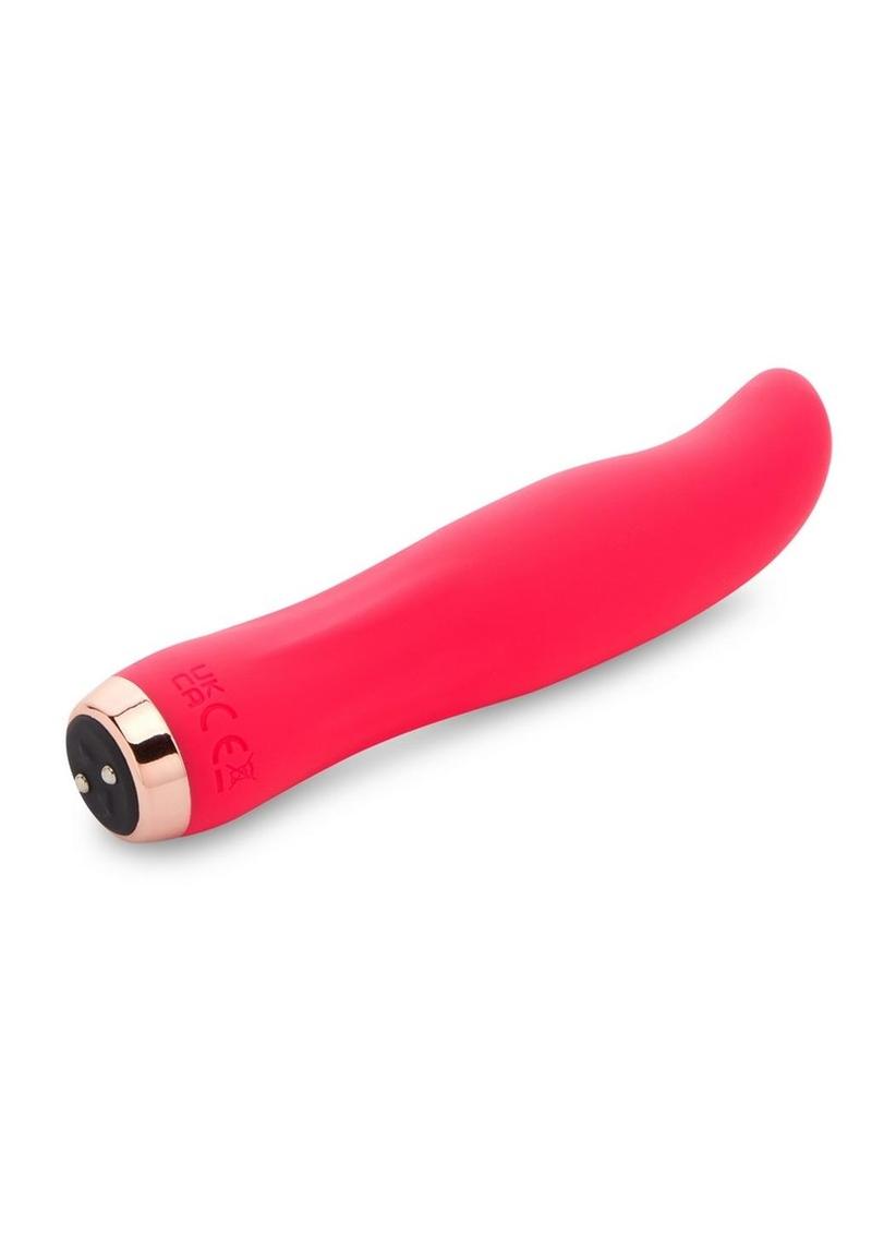 Nu Sensuelle Bella Velvet Touch with Turbo Rechargeable Silicone Vibrator - Hot Pink