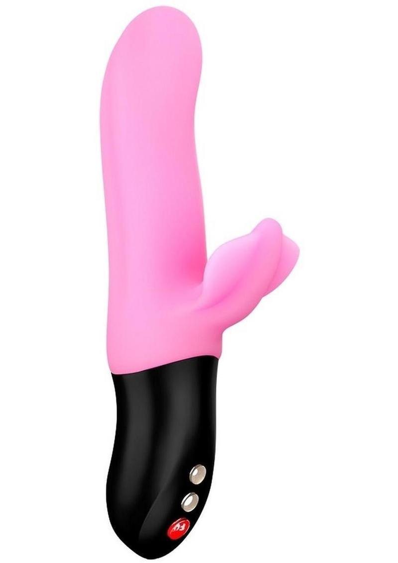 Bi Stronic Fusion Silicone Dual Action Pulsator with Clitoral Stimulator- PINK