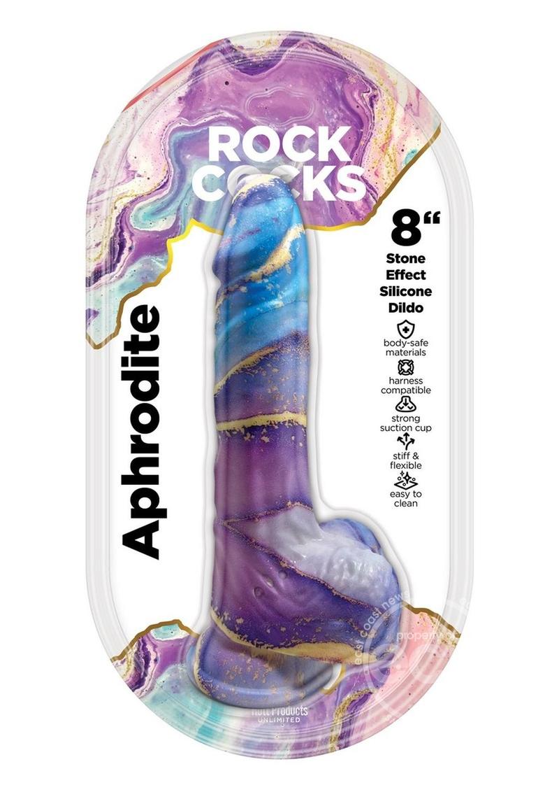 Rock Cocks Aphrodite Silicone Dildo 8in