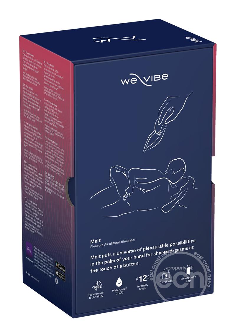 We-Vibe Melt Pleasure Air Rechargeable Silicone Clitoral Simulator